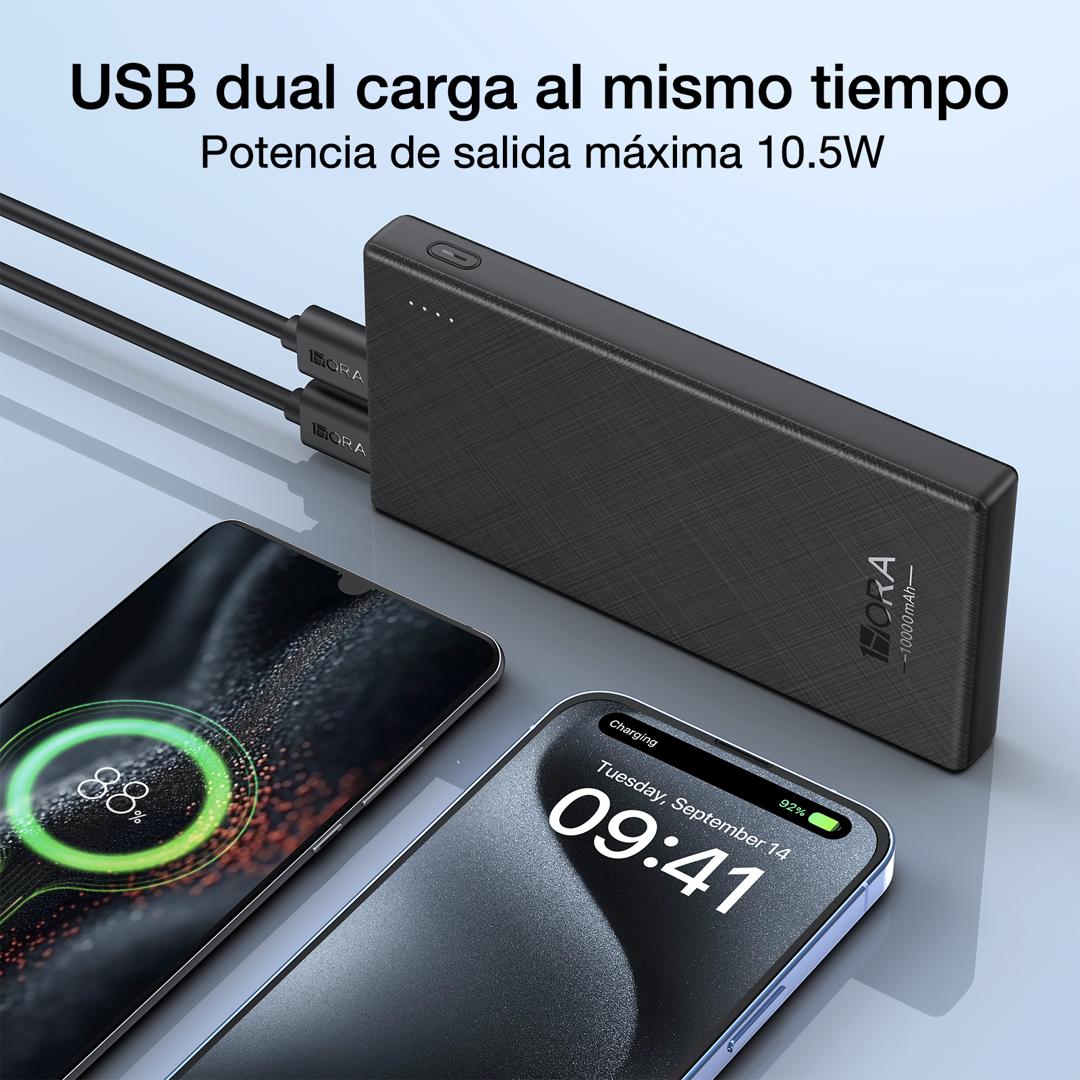 POWER BANK 10.000 mAh reales