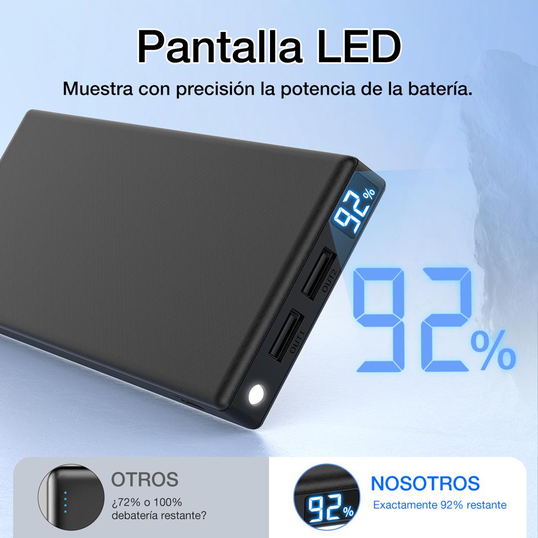 POWER BANK 10.000 mAh reales