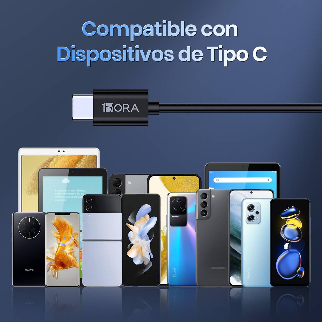 AUDIFONOS TIPO C DE CABLE HD