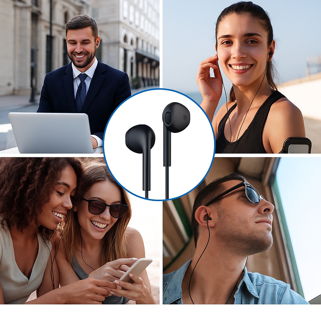 AUDIFONOS TIPO C DE CABLE HD