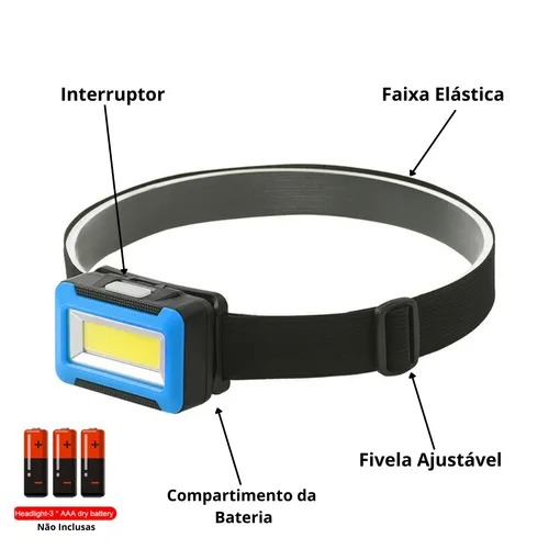 LAMPARA MINERA RECARGABLE