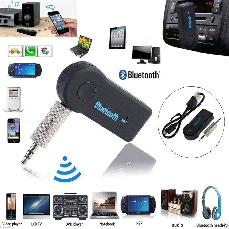 ADAPTADOR RECEPTOR BLUETOOTH 3.5MM
