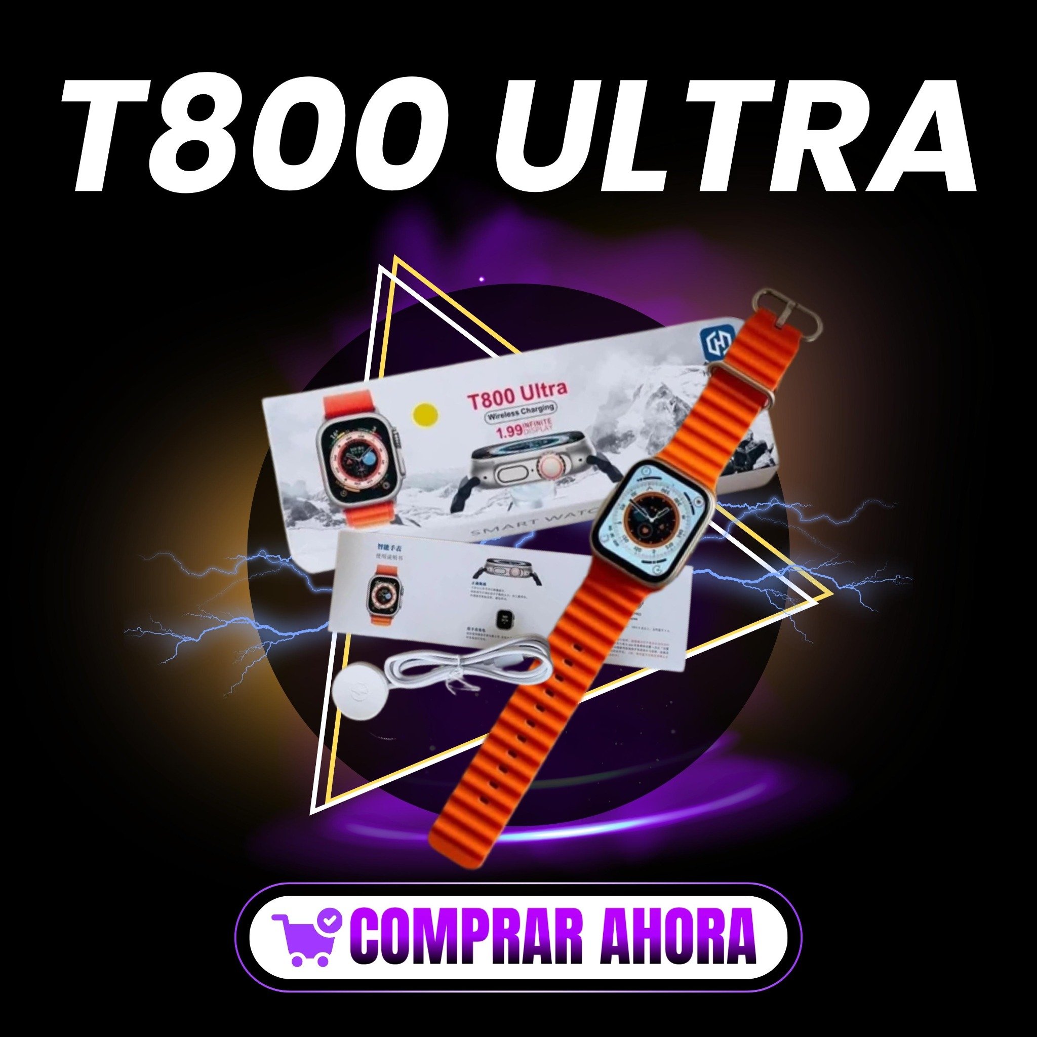 SMART WATCHT800 ULTRA 2