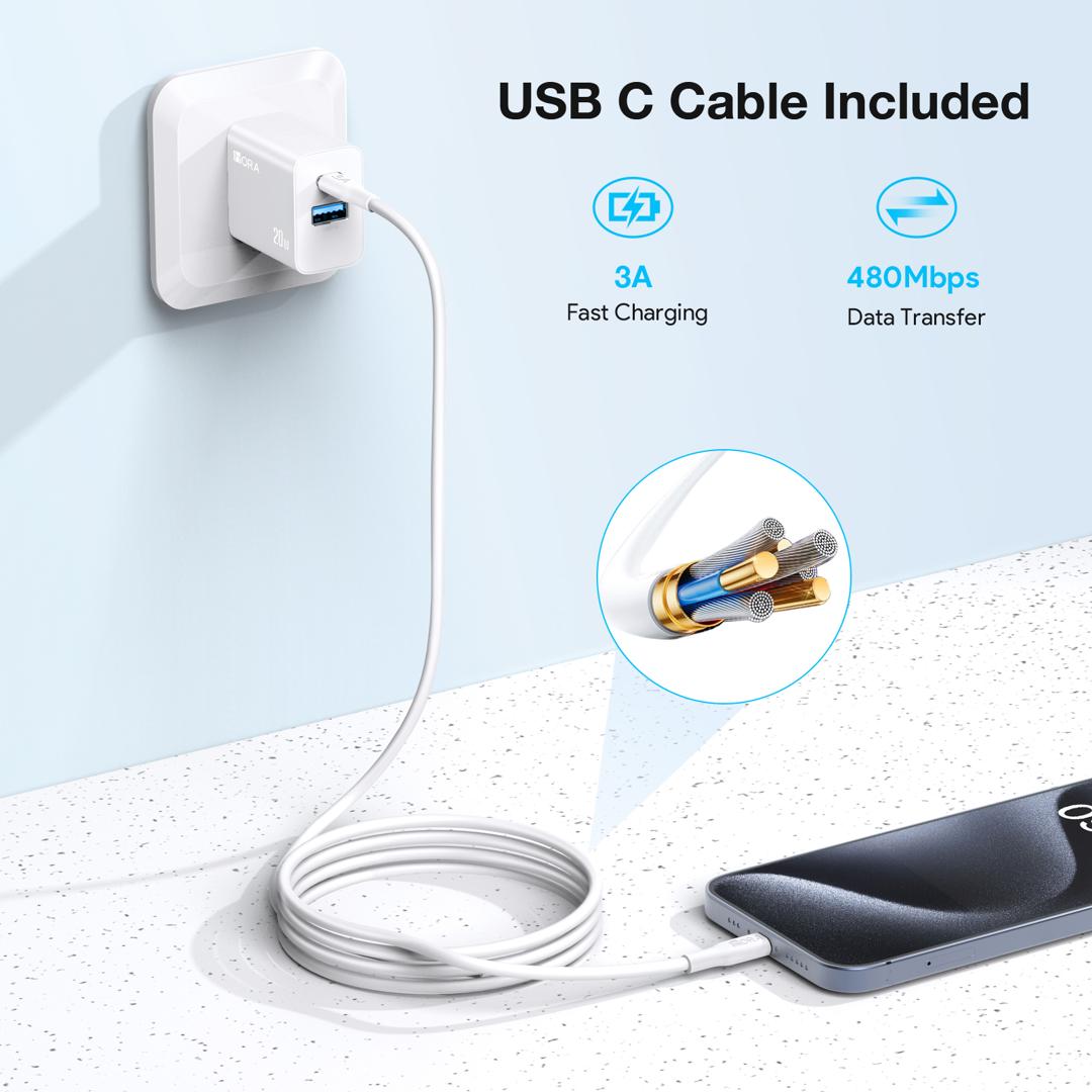 CARGADOR TIPO C (20W)